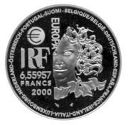 6,55957 Francs - Art Classique et Baroque obverse image