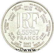6,55957 Francs Europa obverse image