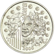6,55957 Francs Europa, France, 2000 reverse image