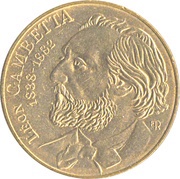 10 Francs Leon Gambetta obverse image