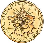 10 Francs - Gold Piedfort obverse image