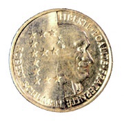 10 Francs Robert Schuman, France, 1986 reverse image