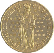 10 Francs Hugh Capet obverse image