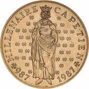 10 Francs Hugh Capet; Essai obverse image