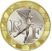 10 Francs Génie de la Bastille obverse image
