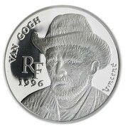 10 Francs / 1½ Euros Van Gogh obverse image