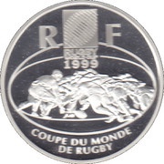 10 Francs Rugby obverse image