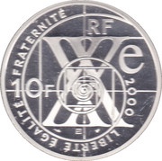 10 Francs A Century of the Life Sciences obverse image
