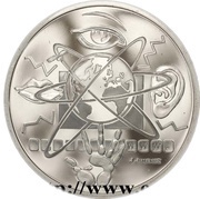 10 Francs Communications, France, 2000 reverse image