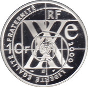 10 Francs The Automobile obverse image