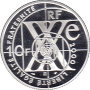10 Francs Flight obverse image