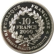 10 Francs / Parisii Stater obverse image