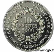 10 Francs Lagriffoul, France, 2000 reverse image
