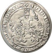 10 Francs / Franc à Cheval of Jean II Le Bon, France, 2000 reverse image