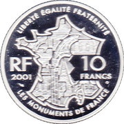 10 Francs Notre Dame obverse image