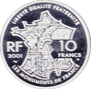 10 Francs Eiffel Tower obverse image