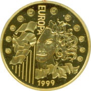 65.5957 Francs Europa, France, 1999-2001 reverse image