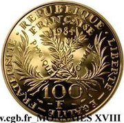 100 Francs Marie Curie obverse image