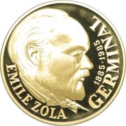 100 Francs Germinal, France, 1985 reverse image