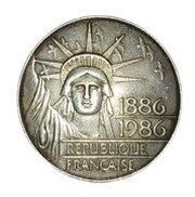 100 Francs Statue of Liberty obverse image