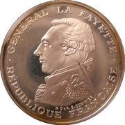 100 Francs La Fayette - Silver issue obverse image