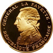 100 Francs La Fayette - Gold issue obverse image