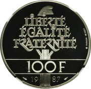100 Francs La Fayette - Palladium issue reverse image