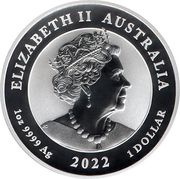 1 Dollar - Elizabeth II 6th Portrait - Chinese Myths and Legends; Phoenix obverse image