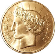 100 Francs Fraternity obverse image
