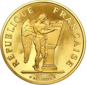 100 Francs Declaration obverse image