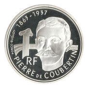 100 Francs Alberville Winter Olympics obverse image