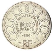 100 Francs Jean Monnet obverse image