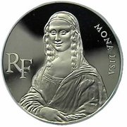 100 Francs Mona Lisa obverse image