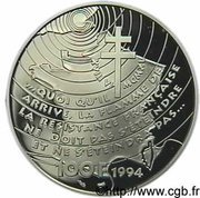 100 Francs Appel of the 18th of June, 1940, France, 1994 reverse image