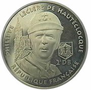 100 Francs Philippe Leclerc de Hauteclocque obverse image