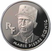 100 Francs Marshal Kœnig obverse image