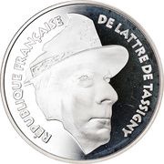 100 Francs General de Lattre de Tassigny obverse image