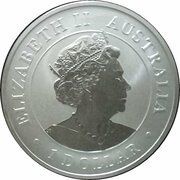 1 Dollar - Elizabeth II 6th Portrait - Super Pit Australia obverse image