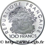 100 Francs Javelin obverse image