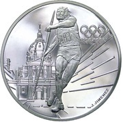 100 Francs Javelin, France, 1994 reverse image