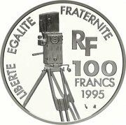 100 Francs Greta Garbo obverse image
