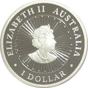 1 Dollar - Elizabeth II 6th Portrait - Year of the Tiger obverse image
