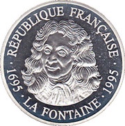 100 Francs La Fontaine obverse image