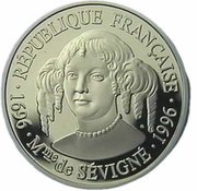 100 Francs Madame de Sevigné obverse image
