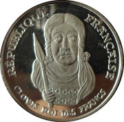 100 Francs King Clovis obverse image