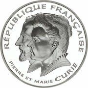 100 Francs Pierre and Marie Curie obverse image