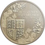 1 Dollar - Elizabeth II 6th Portrait - Platinum Jubilee, Australia, 2022 reverse image