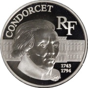 100 Francs Condorcet obverse image