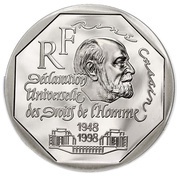 100 Francs - René Cassin obverse image