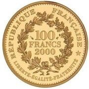 100 Francs Stratère des Parisii obverse image